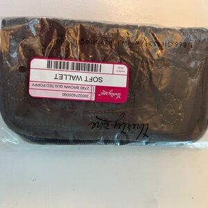 Thirty-one Brown Quilted Poppy Wallet